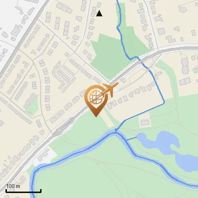 Karte Brombeerweg 100, 22339 Hamburg