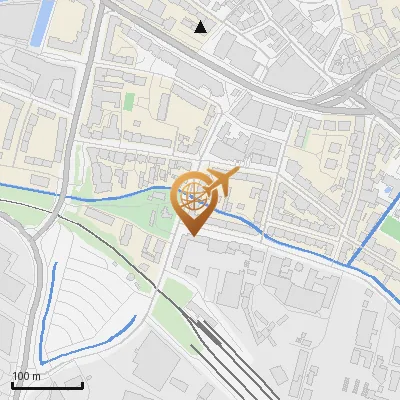 Karte Brookdeich 1-5, 21029 Hamburg