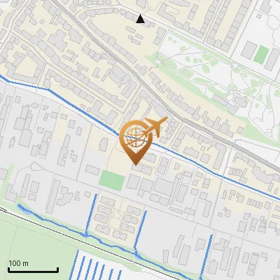 Karte Brookdeich 83-98, 21029 Hamburg