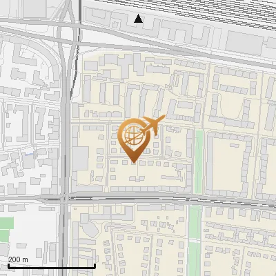 Karte Brosamerstraße 10-16, 80687 München