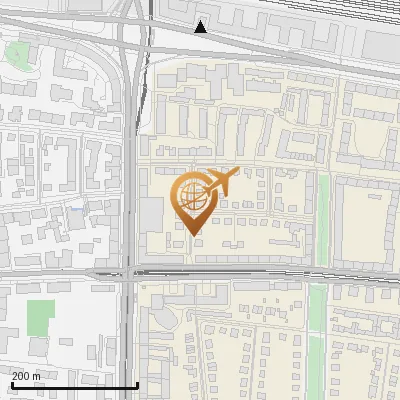 Karte Brosamerstraße 23, 80687 München