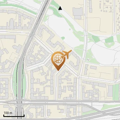 Karte Bruchsaler Straße 1-4, 10715 Berlin