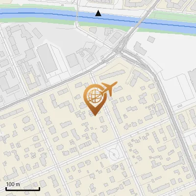 Karte Brucknerstraße 6-18, 12247 Berlin