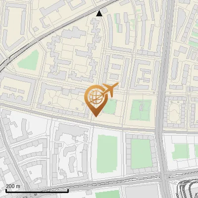 Karte Brucknerstraße 1-7, 81677 München