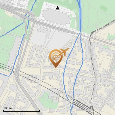 Karte Bruderstraße 1-6, 80538 München