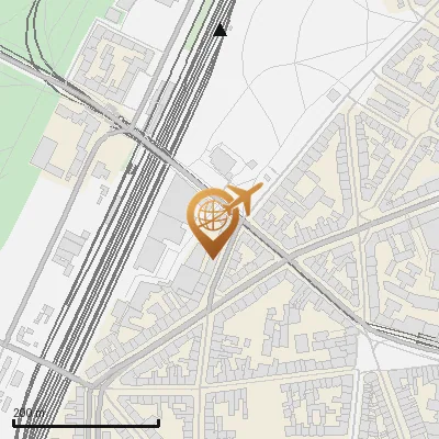 Karte Brüsseler Straße 95, 50672 Köln