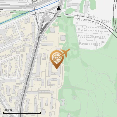 Karte Brunnerstraße 45, 80804 München