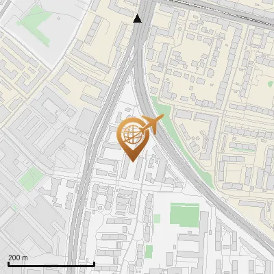 Karte Buchbacher Straße 3-6, 81671 München