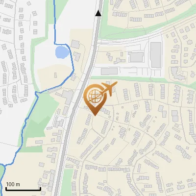 Karte Buchholzer Weg 1-2, 21079 Hamburg