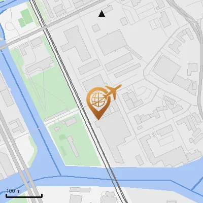 Karte Bullerdeich 12-19, 20537 Hamburg