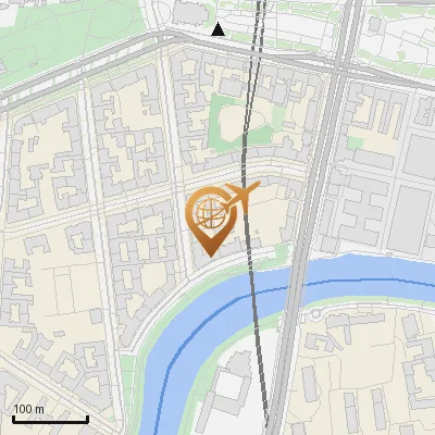 Karte Bundesratufer 4-5, 10555 Berlin