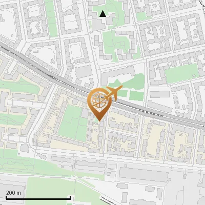 Karte Burghausener Straße 9-13, 80634 München