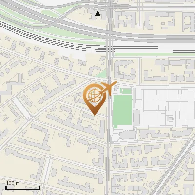 Karte Burgunder Straße 1, 14197 Berlin