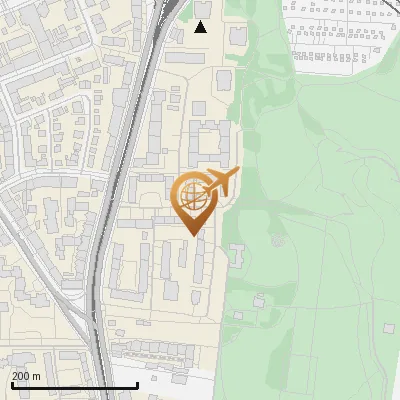 Karte Burgunderstraße 1-3, 80804 München