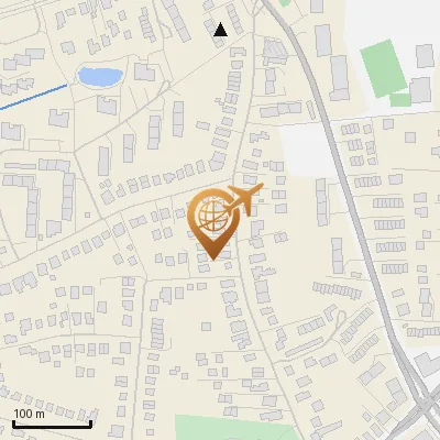 Karte Burgwedel 33, 22457 Hamburg