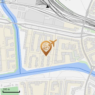 Karte Burmesterstraße 25-27, 22305 Hamburg