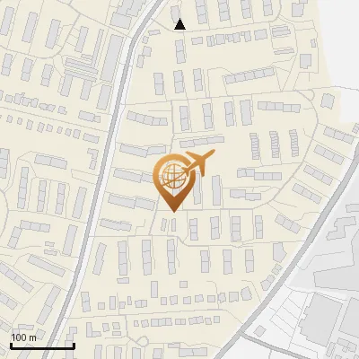 Karte Buschrosenweg 1, 22177 Hamburg