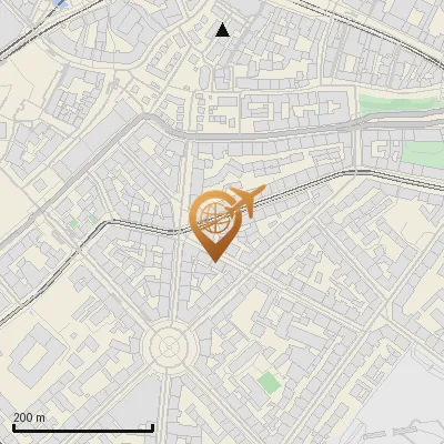 Karte Buttermelcherstraße 1-4, 80469 München