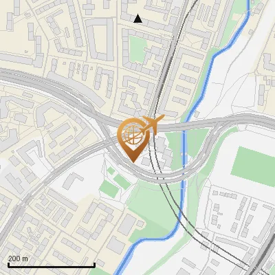 Karte Candidplatz 9, 81543 München