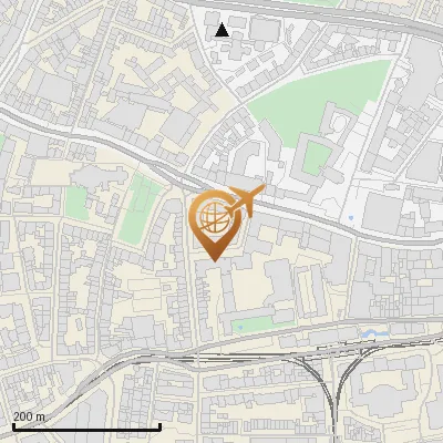 Karte Cardinalstraße 2-8, 50670 Köln