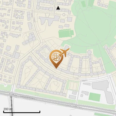 Karte Carl-Orff-Bogen 17-25, 80939 München