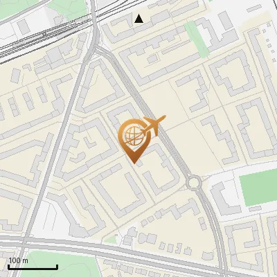 Karte Chateauneufstraße 14-18, 20535 Hamburg