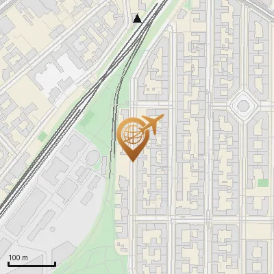 Karte Cheruskerstraße 11, 10829 Berlin