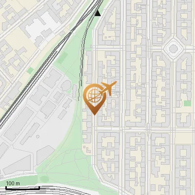 Karte Cheruskerstraße 14, 10829 Berlin