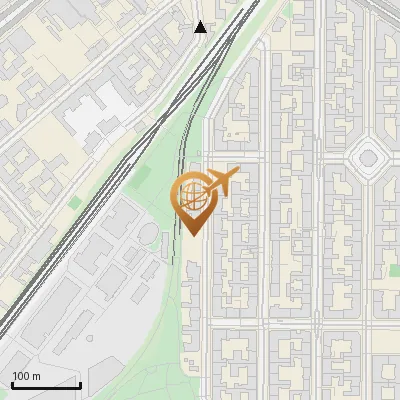 Karte Cheruskerstraße 32, 10829 Berlin