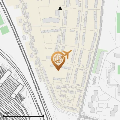 Karte Cheruskerstraße 4-8, 51149 Köln