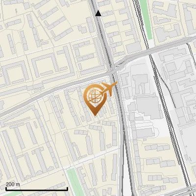 Karte Chiemgaustraße 88-104, 81549 München