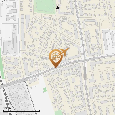 Karte Chiemgaustraße 129-136, 81549 München