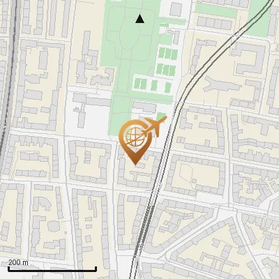 Karte Clemensstraße 101-103, 80796 München