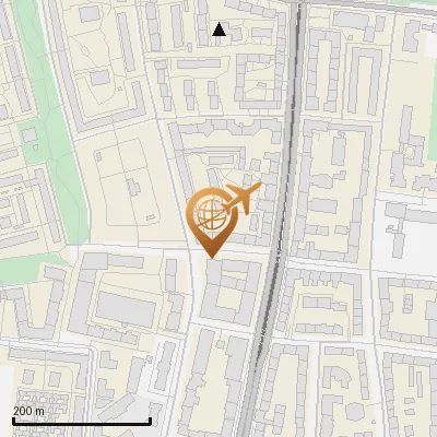 Karte Clemensstraße 130, 80797 München