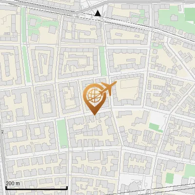 Karte Clemensstraße 40-49, 80803 München