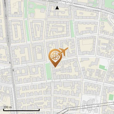 Karte Clemensstraße 51-53, 80803 München