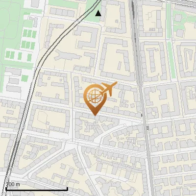 Karte Clemensstraße 72-79, 80796 München