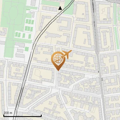 Karte Clemensstraße 80-84, 80796 München