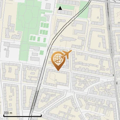 Karte Clemensstraße 86-91, 80796 München