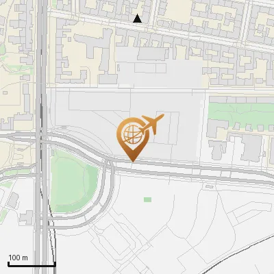 Karte Columbiadamm 1-3, 10965 Berlin