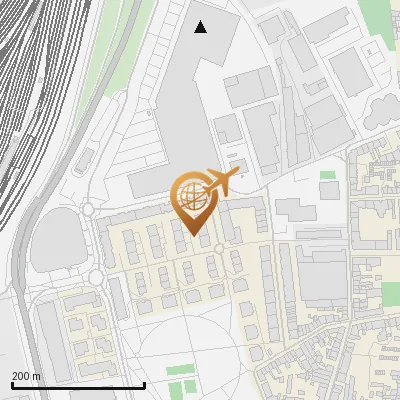 Karte Corkstraße 23-27, 51103 Köln