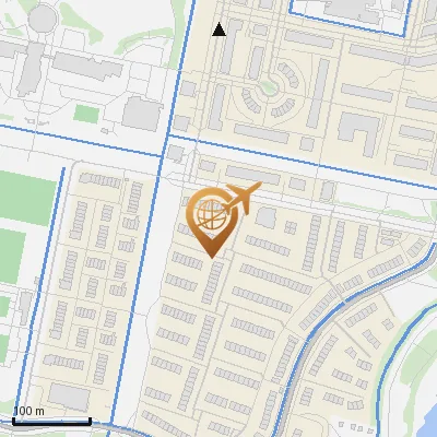 Karte Curt-Bär-Weg 2, 21035 Hamburg