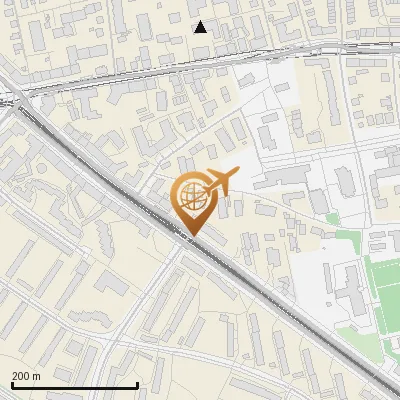 Karte Dachauer Straße 254, 80992 München