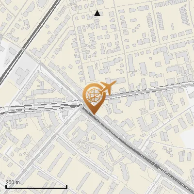 Karte Dachauer Straße 272-278, 80992 München