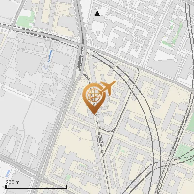 Karte Dachauer Straße 29-44, 80335 München