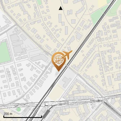 Karte Dachauer Straße 447, 80993 München