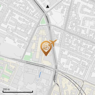 Karte Dachauer Straße 61, 80335 München