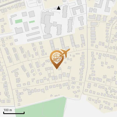 Karte Dachsberg 18, 22459 Hamburg