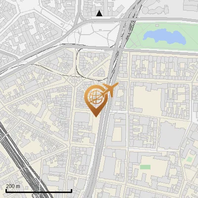 Karte Dagobertstraße 9, 50668 Köln