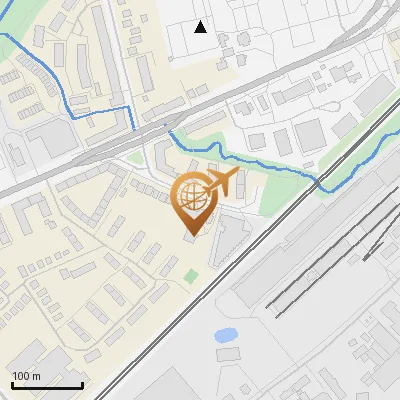 Karte Dammwiesenstraße 13-25, 22045 Hamburg